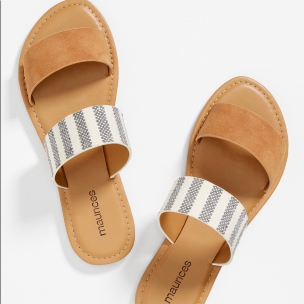 NWT Banded Slides